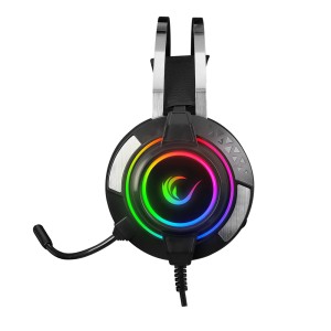 Rampage RM-K32 X-MOTTO Siyah Rainbow Ledli USB 7.1 Oyuncu Kulaklığı