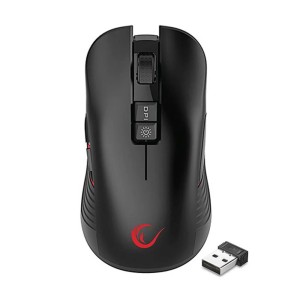 RAMPAGE SMX-R20 SPECTER Kablosuz Siyah Gökkuşağı Renk Şarjlı Gaming Mouse