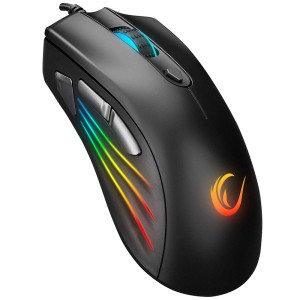 Rampage SMX-R33 LIMBO 6400 Dpi Makrolu Siyah RGB Led Gaming Mouse