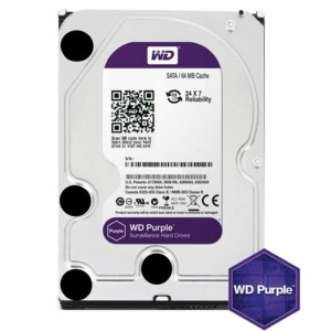 WD WD22PURZ Purple 3.5 SATA III 6Gb/s 2TB 256M Guvenlik Harkdisk