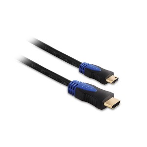 S-link SLX-910 HDMI TO Mini HDMI 1.5 Mt Altın Uçlu 24K + Kor.Kılıf 1.4 Ver. 3D Kablo