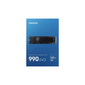 SAMSUNG 1TB 990 EVO MZ-V9E1T0BW 5000MB/s -4200MB/s NVMe M.2 SSD