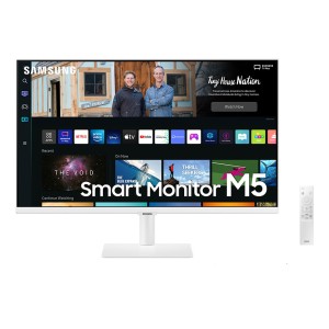 SAMSUNG M5 LS27BM501EUXUF 27” 60Hz 4Ms FHD Beyaz Smart Monitör