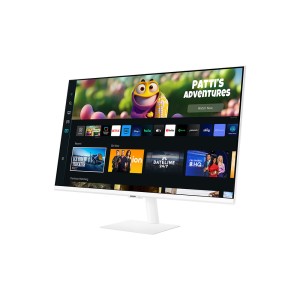 SAMSUNG M5 LS27CM501EUXUF 27” 60Hz 4Ms FHD VA WiFi5 Smart Monitör