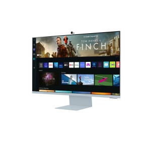 SAMSUNG M8LS32BM80BUUXUF 32”60Hz 4Ms UHD Dahili Kameralı Gün Işığı Mavisi Akıllı Monitör