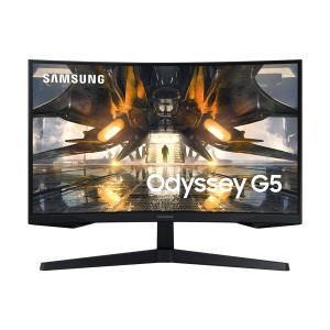 SAMSUNG Odyssey G5 LS27AG550EUXUF 27” 165Hz 1Ms VA WQHD Freesync Kavisli Gaming Monitör