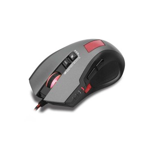 RAMPAGE SMX-R80 Usb Gri/Siyah 3200dpi RGB Makrolu Gaming Mouse