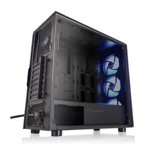 THERMALTAKE VERSA J23 Temperli Camlı 120mm RGB Fanlı Mid-Tower Kasa