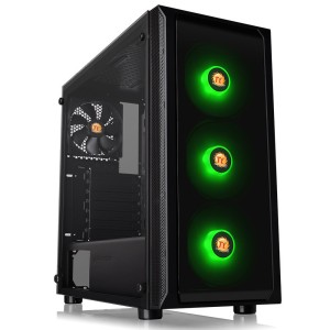 THERMALTAKE VERSA J23 Temperli Camlı 120mm RGB Fanlı Mid-Tower Kasa