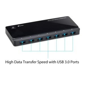TP-LINK UH720(EU) USB 3.0 7-Port Hub with 2 Charging Ports