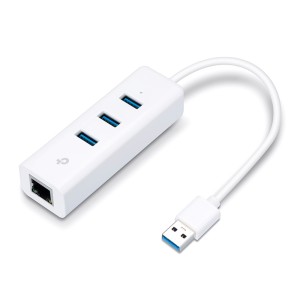 TP-Link USB 3.0 3 Port Hub ve Ethernet Adaptör Çoklayıcı