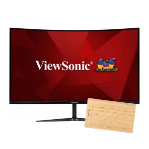 Viewsonic VX3219-PC-MHD 32" 240Hz 1ms Kavisli Gaming Monitor + Woodpad 10 Grafik Tablet