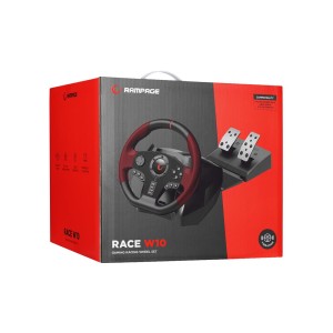 Rampage RACE W10 PS3/PS4/PC/XBOXONE/XBOX 360 SWITCH 6 in 1 Pedallı Gaming Oyuncu Direksiyonu