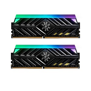 XPG SPECTRIX D41RGB 32GB (2X16GB) DDR4 3600MHZ  CL18 Grey Ram