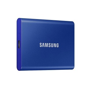 SAMSUNG 500GB MU-PC500H/WW Portable T7 Mavi USB 3.2 Okuma Hızı 1050MB / Yazma Hızı 1000MB SSD