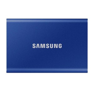 SAMSUNG 2TB MU-PC2T0H/WW Portable T7 Mavi USB 3.2 Okuma Hızı 1050MB / Yazma  Hızı 1000MB SSD