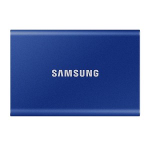 SAMSUNG 500GB MU-PC500H/WW Portable T7 Mavi USB 3.2 Okuma Hızı 1050MB / Yazma Hızı 1000MB SSD