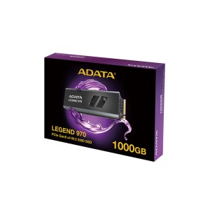 ADATA LEGEND 970 PCIe Gen5 x4 NVMe 2.0 M.2 2280 1TB Okuma 9500MB / Yazma 8500MB PCIe Gen5 Soğutuculu SSD