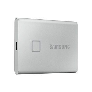 SAMSUNG 500GB MU-PC500S/WW Portable T7 Touch Silver USB 3.2 Okuma Hızı 1050MB / Yazma Hızı 1000MB SSD