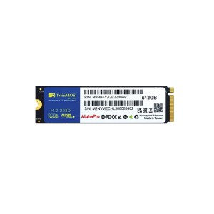 TwinMOS 512GB M.2 Gen3 NVMe SSD Okuma 3600/ Yazma 3250MB SSD-NVMe512GB2280AP