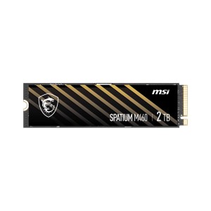 MSI SPATIUM M460 PCIe 4.0 NVMe M.2 2TB SSD Okuma 4900MB / Yazma 4400MB