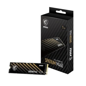 MSI Spatium M460 PCIe 4.0 NVMe M.2 1TB Okuma 5000MB / Yazma 4500MB SSD