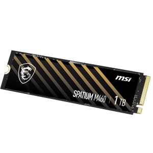 MSI Spatium M460 PCIe 4.0 NVMe M.2 1TB Okuma 5000MB / Yazma 4500MB SSD