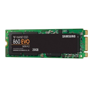 SAMSUNG 250GB MZ-N6E250BW 860 EVO M.2 SATA Okuma Hızı 550MB / Yazma Hızı 520MB SSD