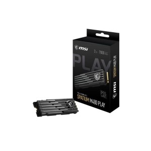 MSI SSD SPATIUM M480 PCIe 4.0 NVMe M.2 2TB PLAY Okuma 7000MB / Yazma 6800MB