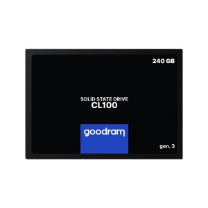 GoodRam CL100 240 GB 2.5" SATA 3.0 Okuma Hızı 520MB /Yazma Hızı 400MB SSD