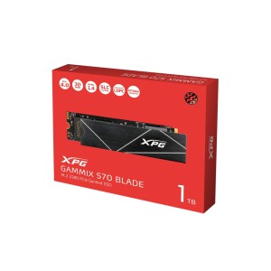 XPG GAMMIX S70 Blade 1TB NVMe M.2 PCIe Gen4x4 Okuma Hızı 7400MB / Yazma Hızı 5500MB SSD