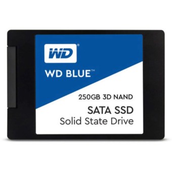 WD 250GB WDS250G2B0A Blue 3D-NAND SATA 3.0 SSD Okuma Hızı 550MB / Yazma Hızı 525MB