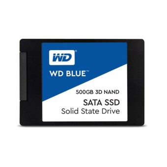 WD 500GB WDS500G2B0A Blue 3D-NAND SATA 3.0 Okuma Hızı 560MB / Yazma Hızı 530MB SSD