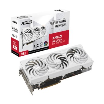 ASUS AMD RADEON TUF RX 7800 XT O16G White OC Edition GDDR6 16GB GDDR6 256Bit AMD Ekran Kartı