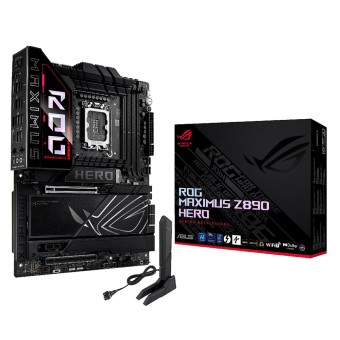 ASUS ASUS ROG MAXIMUS Z890 HERO INTEL Z890 LGA1851 8600Mhz(O.C.) DDR5 WiFi 7+BT ATX Anakart