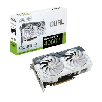 ASUS Dual GeForce RTX 4060 Ti White OC Edition 8GB GDDR6 128Bit NVIDIA Ekran Kartı