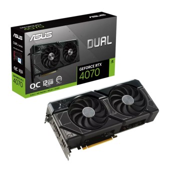 ASUS Dual GeForce RTX 4070 OC Edition 12GB GDDR6X PCI-E 4.0 192Bit NVIDIA Ekran Kartı