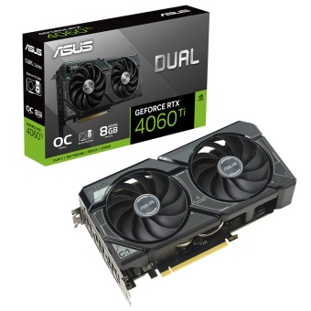 ASUS DUAL-RTX4060TI-O8G-SSD 8GB GDDR6 128bit  DLSS3 NVIDIA  Ekran Kartı