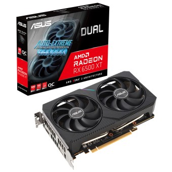 ASUS DUAL-RX6500XT-O4G 4GB GDDR6 64Bit DX12 AMD Ekran Kartı