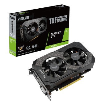 ASUS GeForce TUF GTX 1660Ti GAMING OC 6GB GDDR6 192Bit DX12 NVIDIA Ekran Kartı