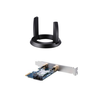 ASUS PCE-AC58BT 300 Mbps-1733 Mbps Dual Bant Kablosuz AC Bluetooth 5.0 PCI-E Kart