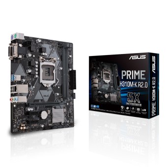 ASUS PRIME H310M-K R2.0 Intel H310 Soket Soket 1151-V.2 DDR4 2666MHz mATX Anakart