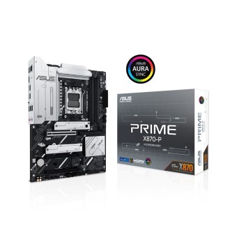 ASUS PRIME X870-P AMD X870 AM5 Soket 8000Mhz DDR5 USB3.2 AURA RGB ATX Anakart