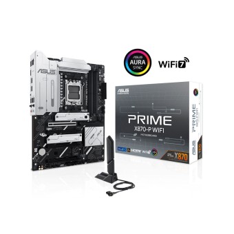 ASUS PRIME X870-P WIFI AMD X870 AM5 Soket 8000Mhz DDR5 USB3.2 AURA RGB ATX Anakart