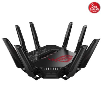 ASUS ROG Rapture GT-BE98 WiFi Quad-Band Mobile  AiProtection Pro Aura RGB AiMesh Gaming Extendable Router