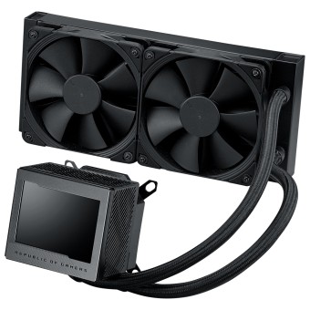 ASUS ROG RYUJIN III 240 OLED 3,5" Lcd AURA Sync RGB 120mm Fan Sıvı İşlemci Soğutucusu