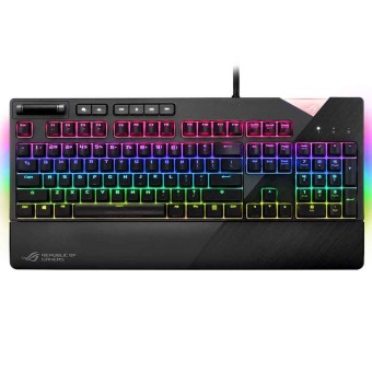 ASUS ROG STRIX FLARE BLUE Cherry MX Türkçe Q RGB Mekanik Gaming Klavye