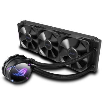 ASUS ROG STRIX LC II 360 AURA SYNC RGB 120mm Fan Sıvı İşlemci Soğutucusu V3