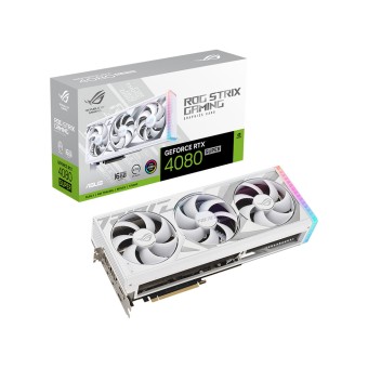 ASUS ROG-STRIX-RTX4080S-16G-WHITE 16GB GDDR6X 256Bit NVIDIA DLSS 3 Ekran Kartı