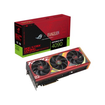 ASUS ROG STRIX RTX4090 O24G EVA 02 EDITION GDDR6X 24GB 384Bit DLSS 3 ARGB NVIDIA Ekran Kartı